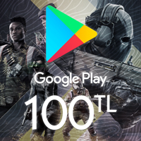 Google Play 100 TL Hediye Kartı