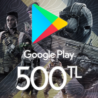 Google Play 500 TL Hediye Kartı