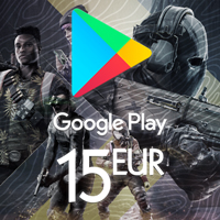 Google Play 15 EURO Gift Card