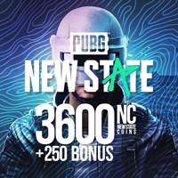PUBG New State 3.600 NC + 250 Bonus